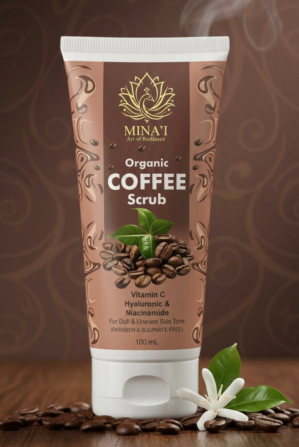 MINA’I Art of Radiance: Organic Coffee Scrub (100mL)
