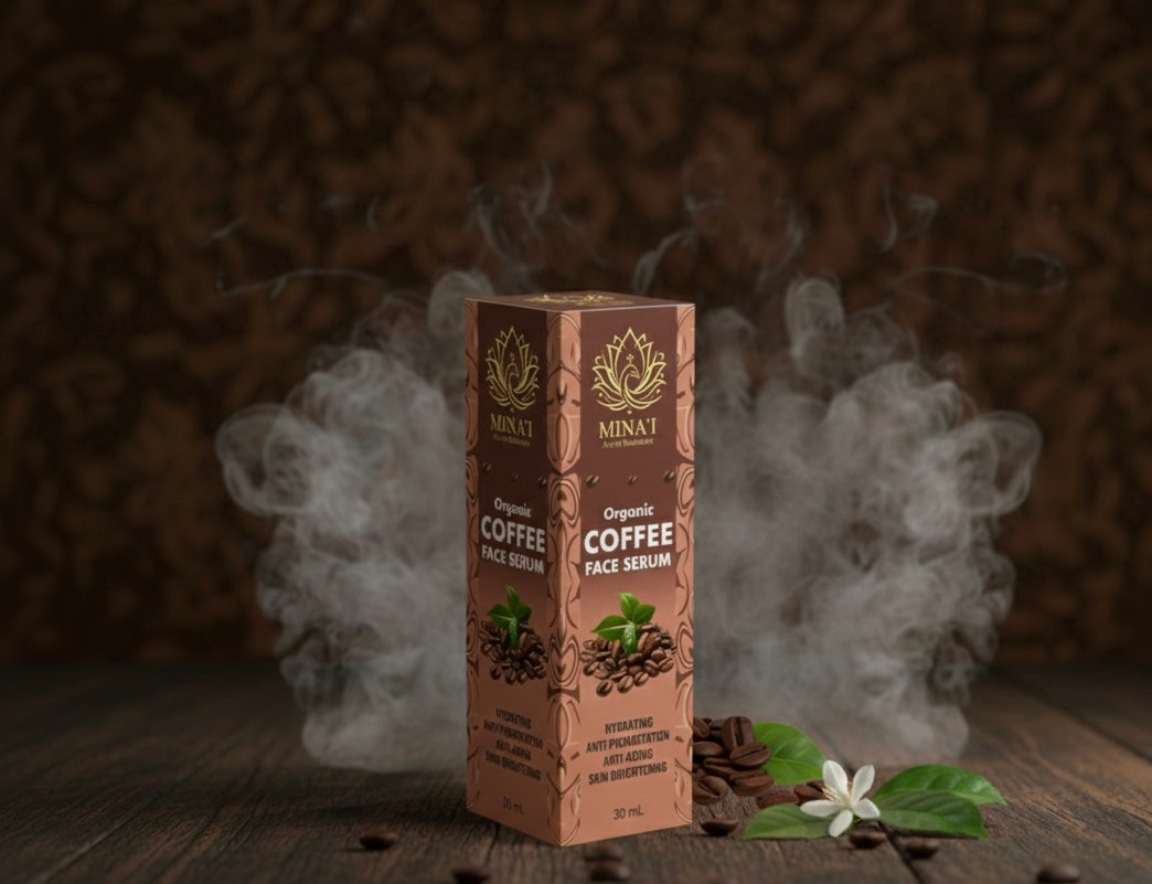 MINA’I Art of Radiance: Organic Coffee Face Serum (30mL)