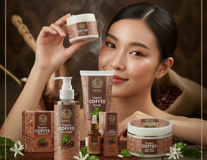 MINA’I Art of Radiance: Organic Coffee Glow Kit 5-in-1